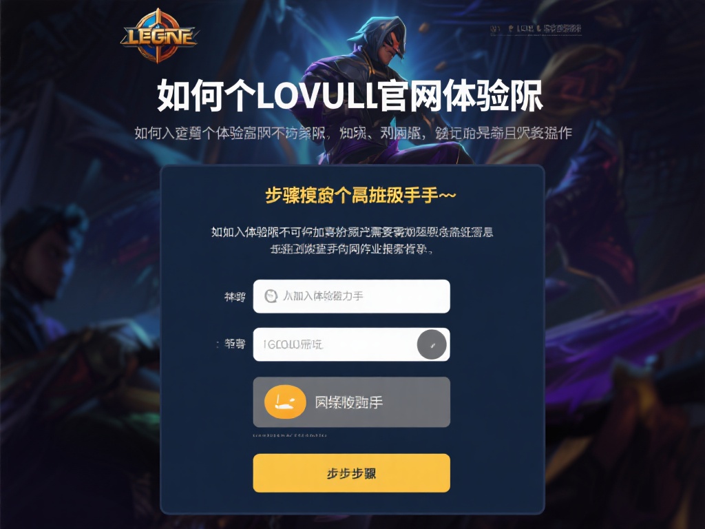 抢先加入LOL官网体验服，率先体验游戏最新更新！
